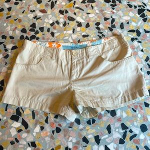 RipCurlGirl short shorts! Sz 3, khaki, 90s!